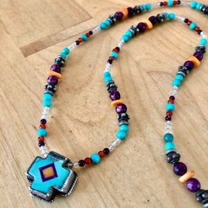 Benny and Valerie Aldrich / Aldrich Art Beaded Necklace